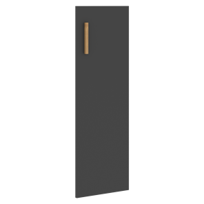 Средняя дверь для шкафа правая FORTA Черный Графит FMD40-1(R) (396х18х1164) в Находке