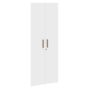 Высокие двери для шкафов с замком FORTA Белый FHD 40-2(Z)  (794х18х1932) в Находке
