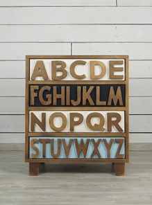 Комод Alphabeto Birch (RE-032ETG4) во Владивостоке