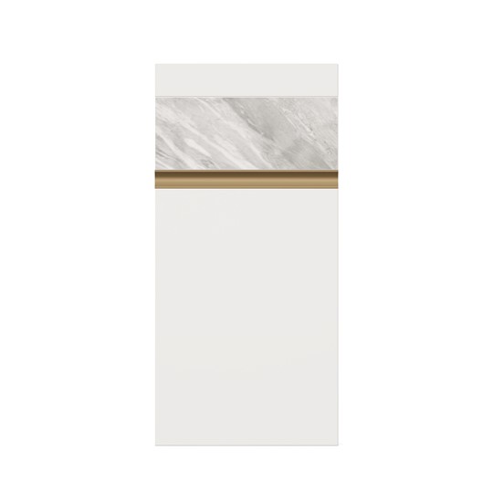 Щит декоративный Айла ЛД 688.060.000, Белый/Статуарио, исполнение 1 во Владивостоке - изображение 1