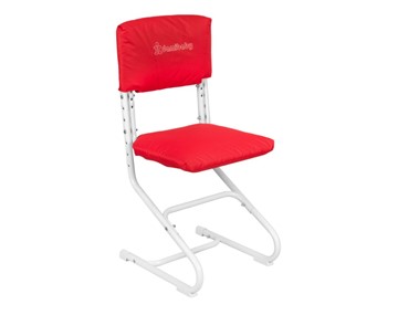Чехлы на спинку и сиденье стула СУТ.01.040-01 Красный, ткань Оксфорд в Находке