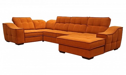 Угловой диван N-11-M (П1+ПС+УС+Д2+Д5+П1) во Владивостоке - изображение