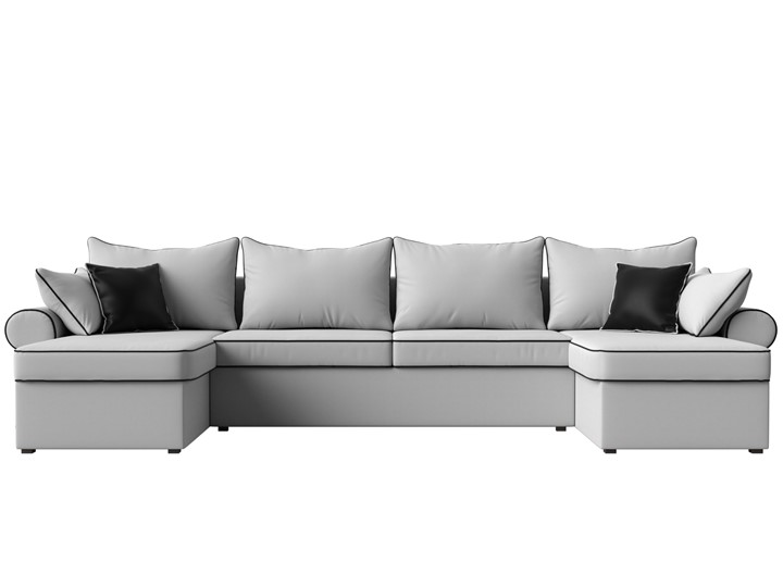 П-образный диван Элис, Белый (экокожа) в Артеме - изображение 3