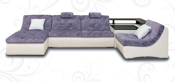 П-образный диван Марго 390х200х180х80 в Артеме - изображение