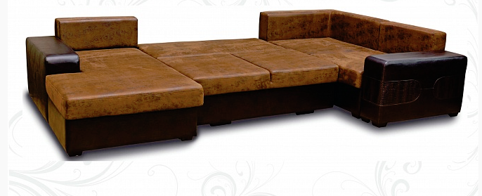 П-образный диван Плаза 405х210 в Артеме - изображение 1