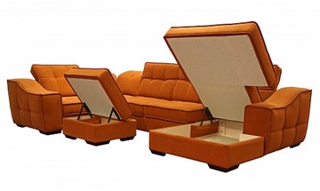 Угловой диван N-11-M (П1+ПС+УС+Д2+Д5+П1) во Владивостоке - предосмотр 2