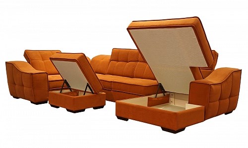 Угловой диван N-11-M (П1+ПС+УС+Д2+Д5+П1) во Владивостоке - изображение 2
