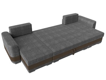 П-образный диван Честер, Серый/коричневый (рогожка) во Владивостоке - предосмотр 7
