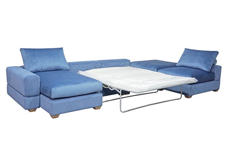 П-образный диван V-10-M П (П1+Д4+Д2+УС+ПС), Memory foam в Артеме - изображение 1