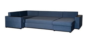 П-образный диван Комфорт 8 ДУ НПБ+МДФ в Уссурийске - предосмотр 1