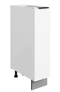 Тумба на кухню Стоун L200 (1 дв.гл.) (белый/джелато софттач) во Владивостоке - предосмотр