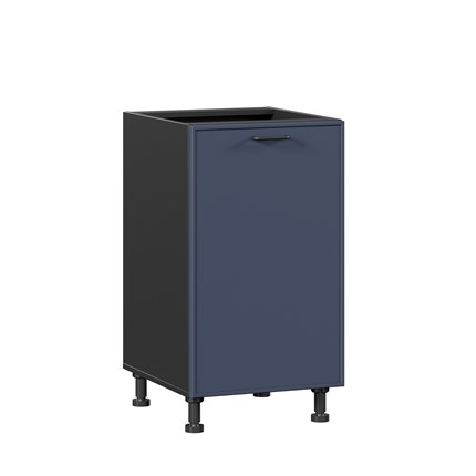 Кухонная тумба 450 Индиго ЛД 298.030.000.130, Чёрный/Тёмно-синий в Артеме - изображение