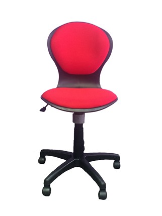 Детское крутящееся кресло LB-C 03, цвет красный в Артеме - изображение
