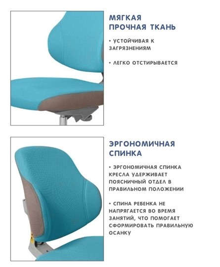 Кресло Holto-4F голубое во Владивостоке - изображение 7