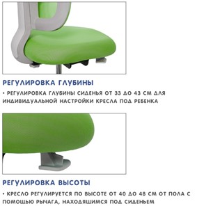 Кресло Holto-22 зеленое во Владивостоке - предосмотр 8