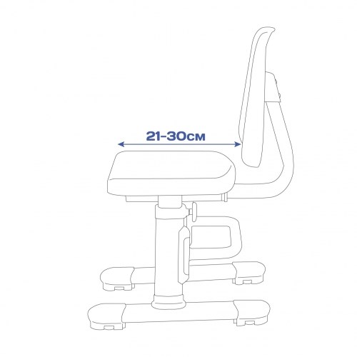 Растущий стул Rifforma-05 LUX, Серый в Артеме - изображение 5