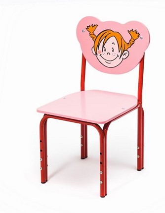 Детский растущий стул Пеппи (Кузя-Пеп(1-3)РКр) во Владивостоке - изображение