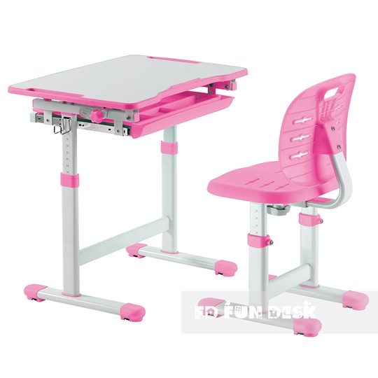 Парта растущая и стул Piccolino III Pink в Артеме - изображение 1
