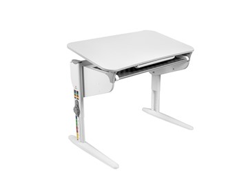 Детский стол-трансформер 5/100 (СУТ. 46) Белый/Белый/Серый с лотком в Артеме