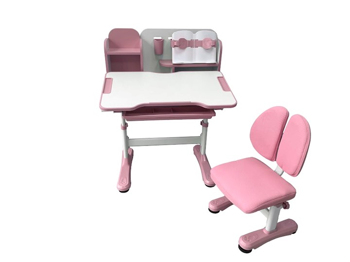 Парта растущая + стул Vivo Pink FUNDESK в Артеме - изображение 3