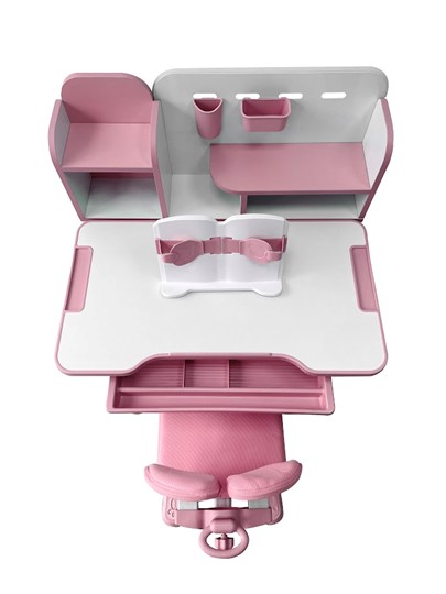 Парта растущая + стул Vivo Pink FUNDESK в Артеме - изображение 6