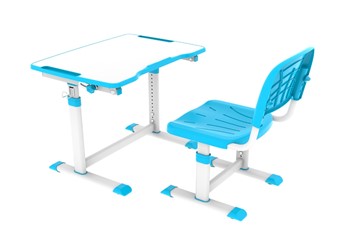 Растущий стол и стул Olea blue в Находке - предосмотр