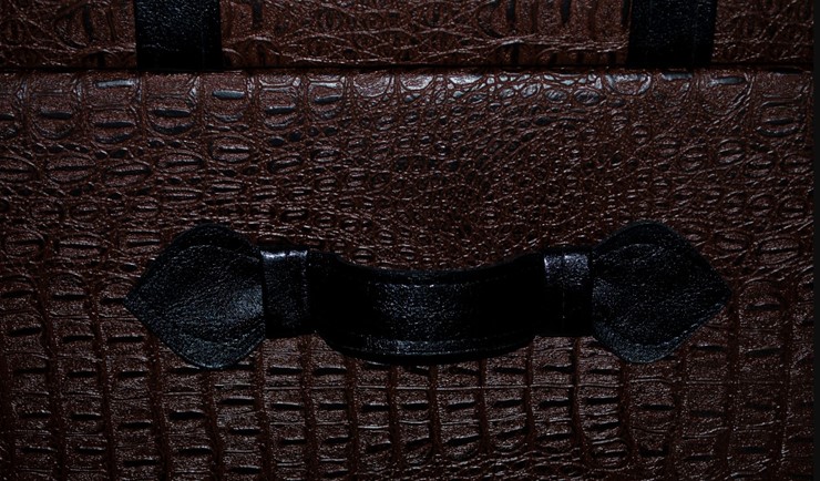 Пуф-сундук "Аллигатор" коричневый, иск. кожа в Артеме - изображение 4