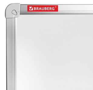 Доска магнитно-маркерная BRAUBERG 80х100 см, алюминиевая рамка в Артеме - предосмотр 2