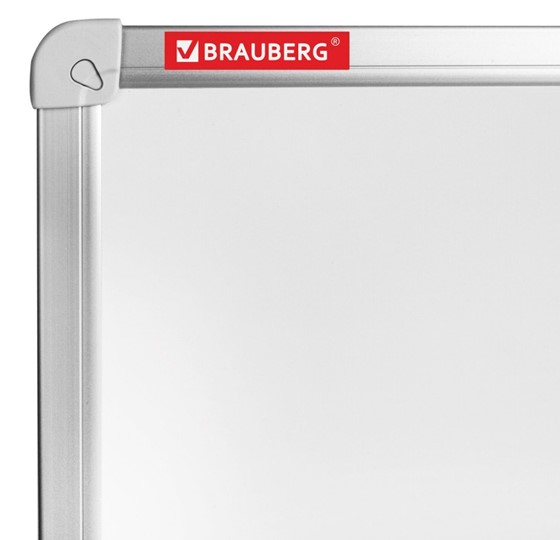 Доска магнитно-маркерная BRAUBERG 80х100 см, алюминиевая рамка в Артеме - изображение 2