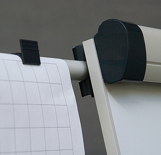 Магнитно-маркерная доска-флипчарт 2х3, TF02/2011, 70x100 см, передвижная, держатели для бумаги в Уссурийске - изображение 4