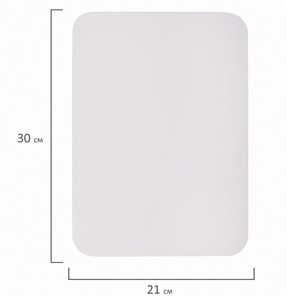 Магнитно-маркерная доска на холодильник BRAUBERG, 30х21 см с маркером, магнитом и салфеткой в Находке - предосмотр 8