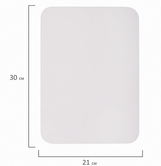 Магнитно-маркерная доска на холодильник BRAUBERG, 30х21 см с маркером, магнитом и салфеткой в Уссурийске - изображение 8