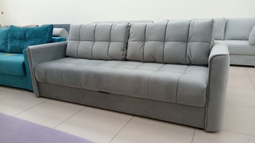 Прямой диван Татьяна 5 БД Граунд 05 серый во Владивостоке