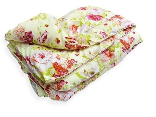 Стеганое одеяло ЭКОНОМ в вакуумной упаковке, полиэстер в Уссурийске - изображение