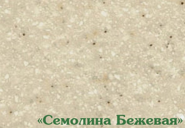 Панель пристеночная 3000*600*6мм ЛД 289010.000 Семолина бежевая во Владивостоке - изображение