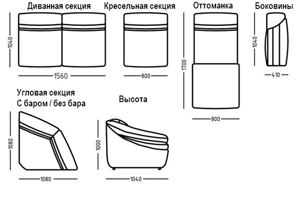 Угловая секция, Элита 50 А во Владивостоке - изображение